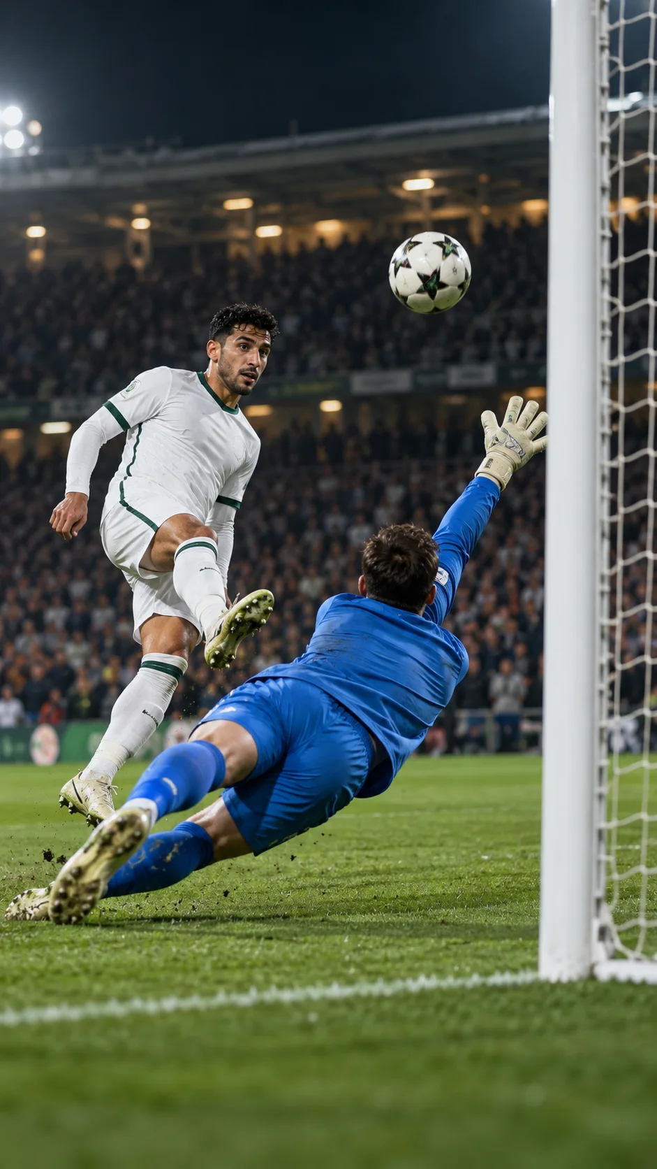 Chip over the keeper